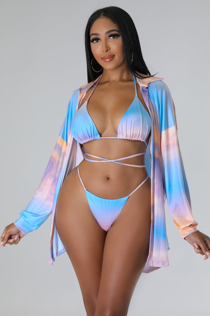 3pc Getaway Honey Swim Set