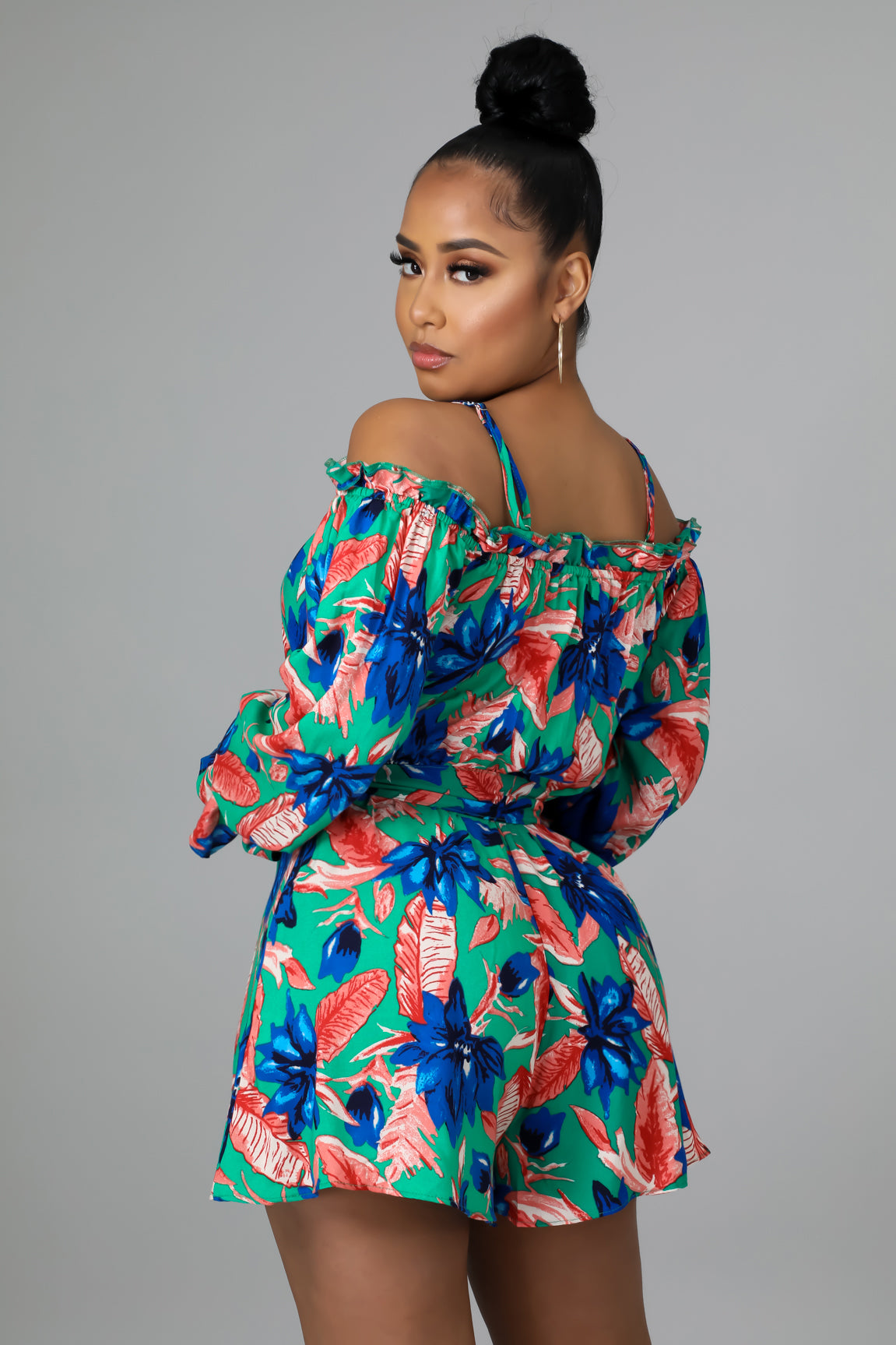 Casual Floral Maxi Dress | GitiOnline