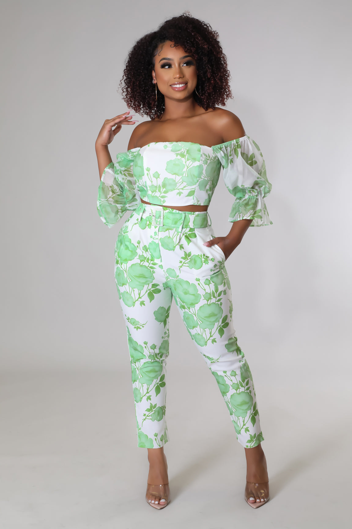 Fields Of Flower Pant Set – GitiOnline