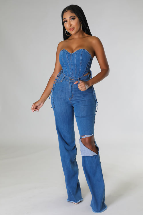 Denim Bottom GitiOnline