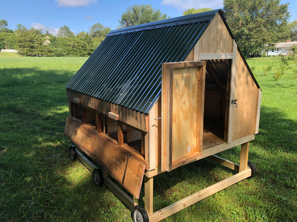 The Double Cape - Chicken Coop for 12+ hens – Tri Gable Lea Farm LLC