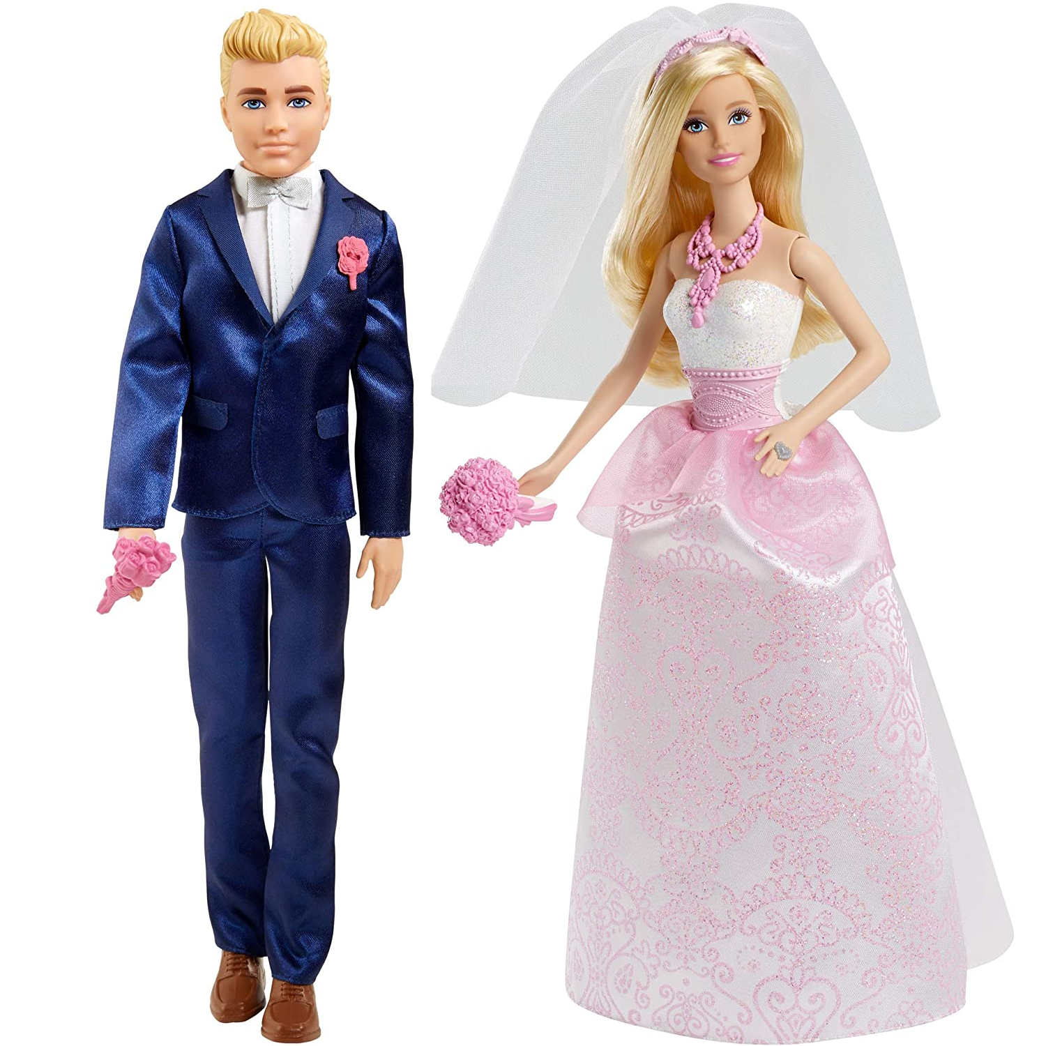Aanhoudend Afkeer Bestuiven Barbie and Ken Wedding Dolls – One Great Shop