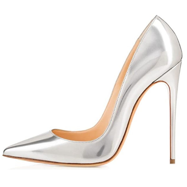 Buy > size 4 silver heels > in stock