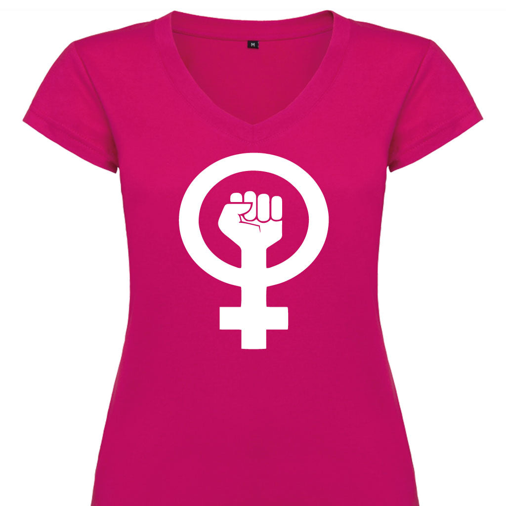 Camiseta mujer cuello - Símbolo – Camisetas Albahaca