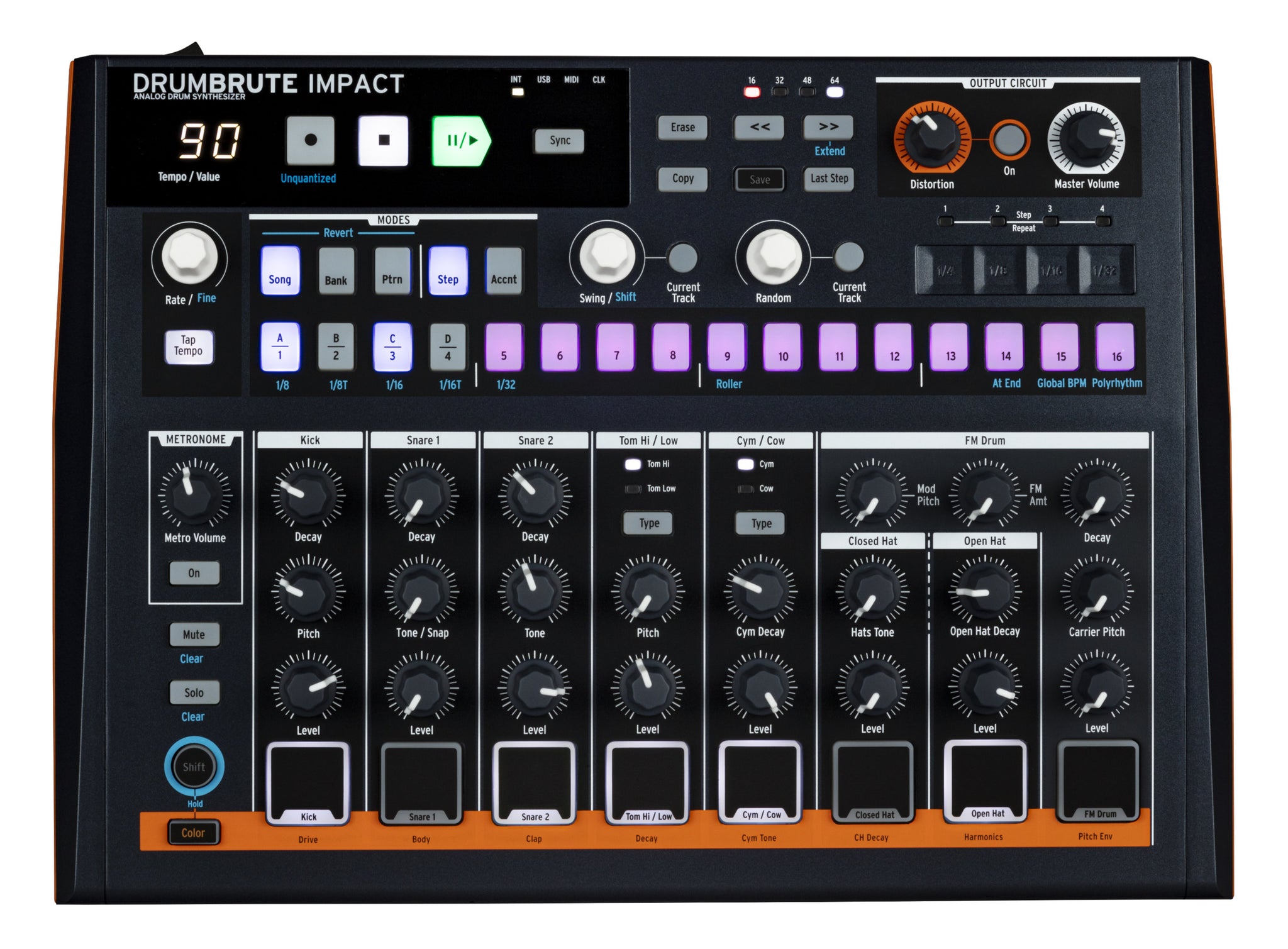 Arturia DrumBrute Impact 完売アイテム www.baumarkt-vogl.at