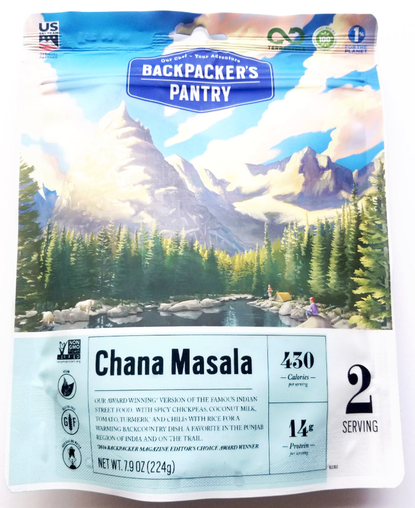 Backpacker S Pantry Chana Masala 2 Servings Idaho Adventure Sports