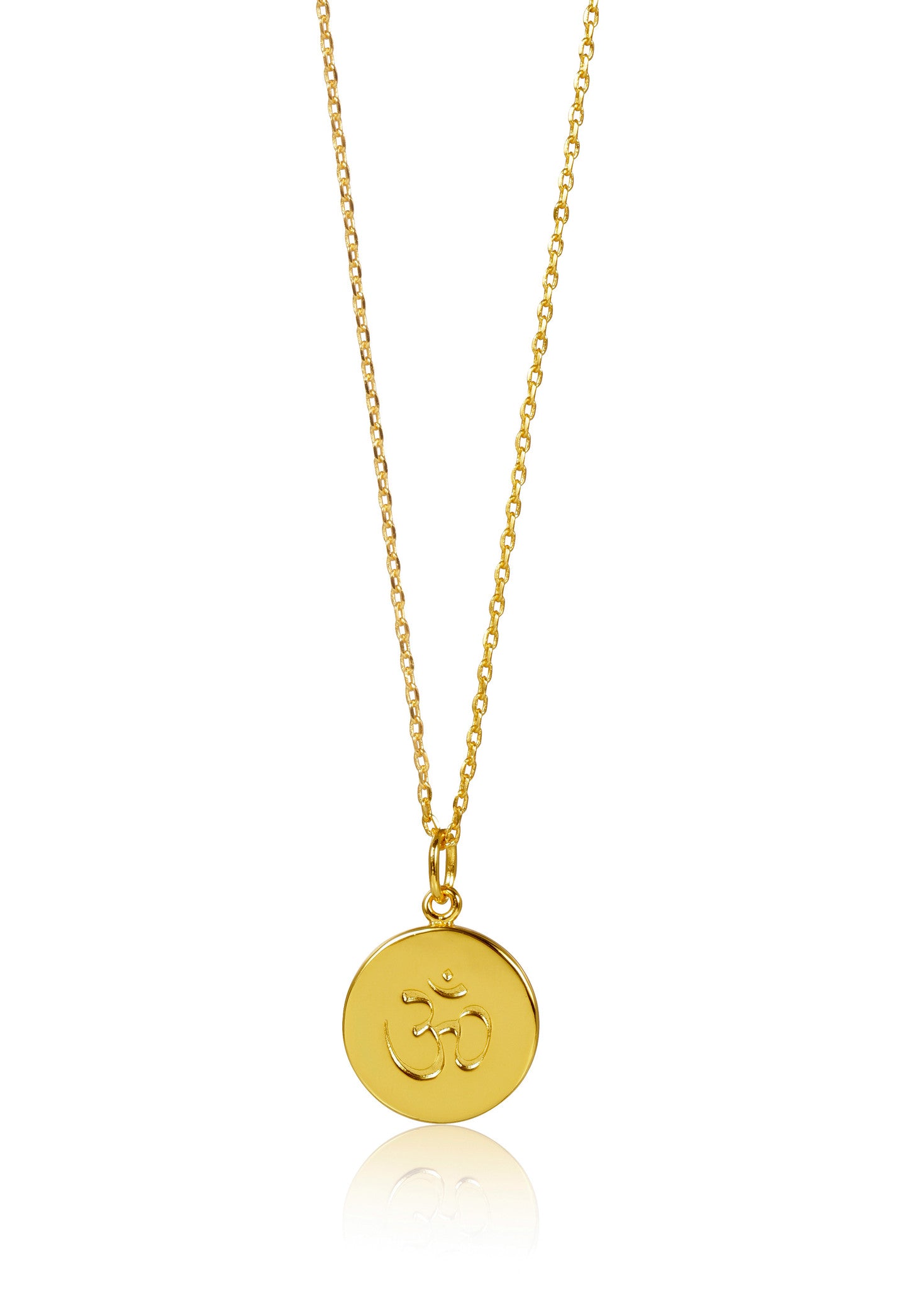 DISC NECKLACE - OHM | Galavant Jewelry