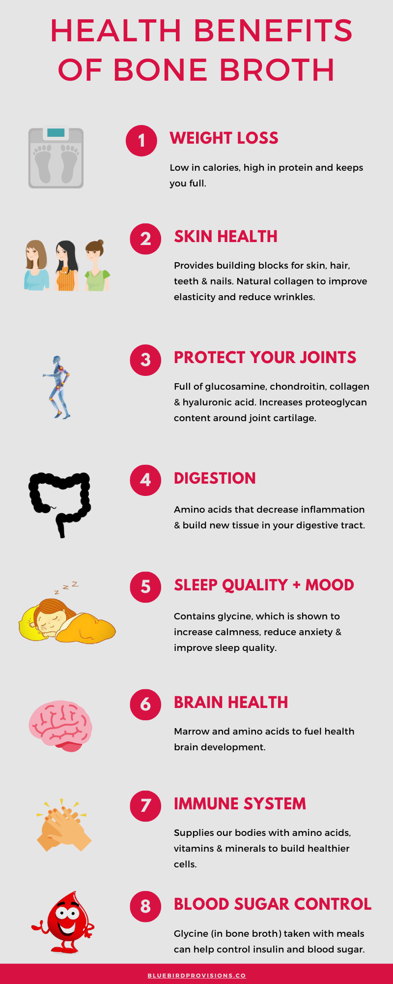 health benefits of bone broth infographic