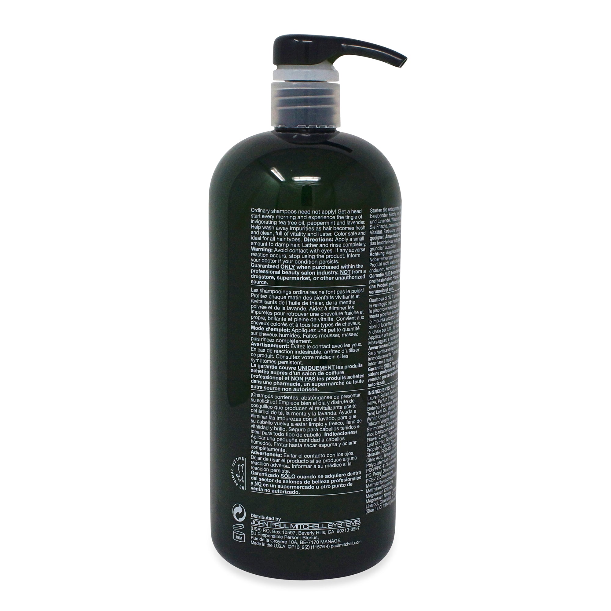 paul mitchell tea tree peppermint shampoo