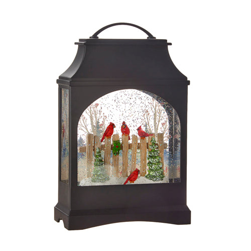 Birds on a Fence Water Lantern