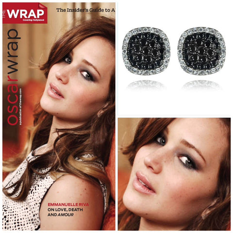 Jennifer Lawrence in Dot E3 Diamond Stud Earring-compressed