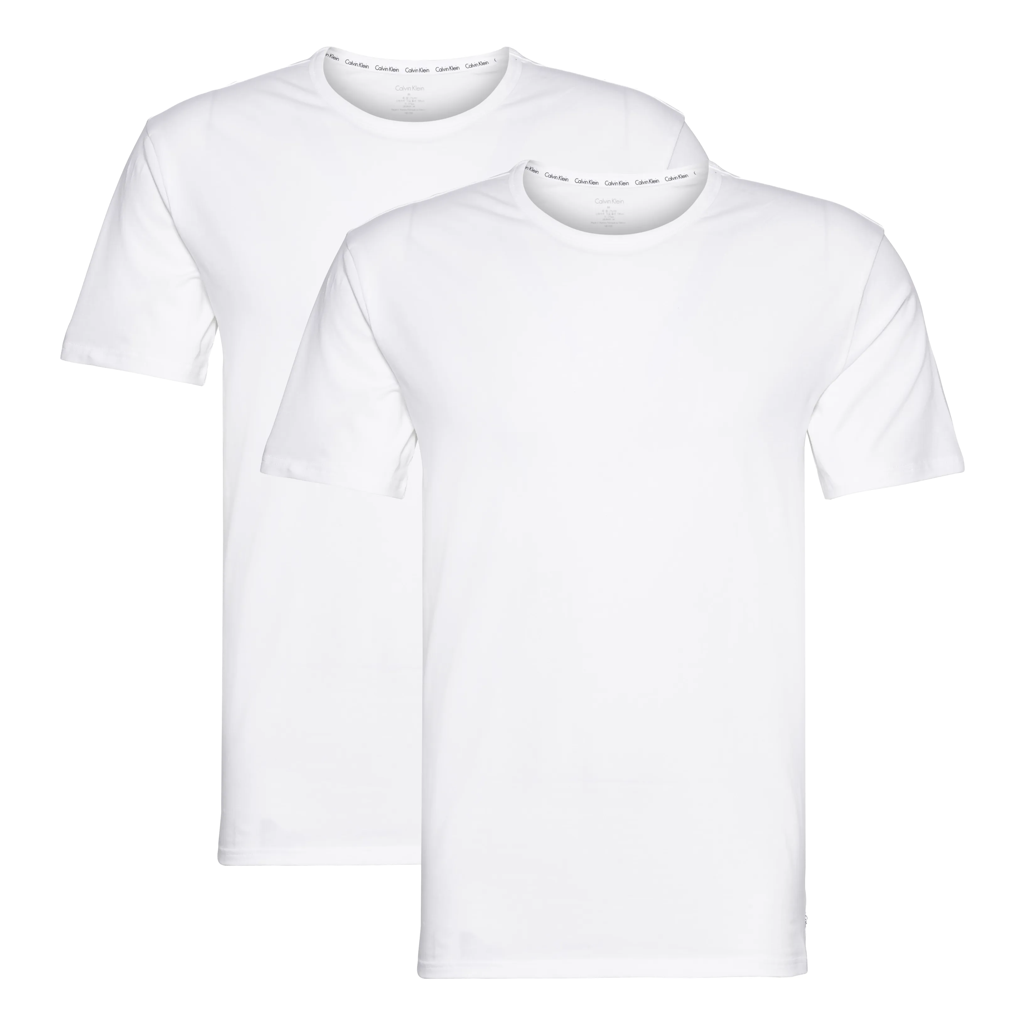 Bilde av Calvin Klein Crew Neck T-skjorte 2-pakning - Hvit