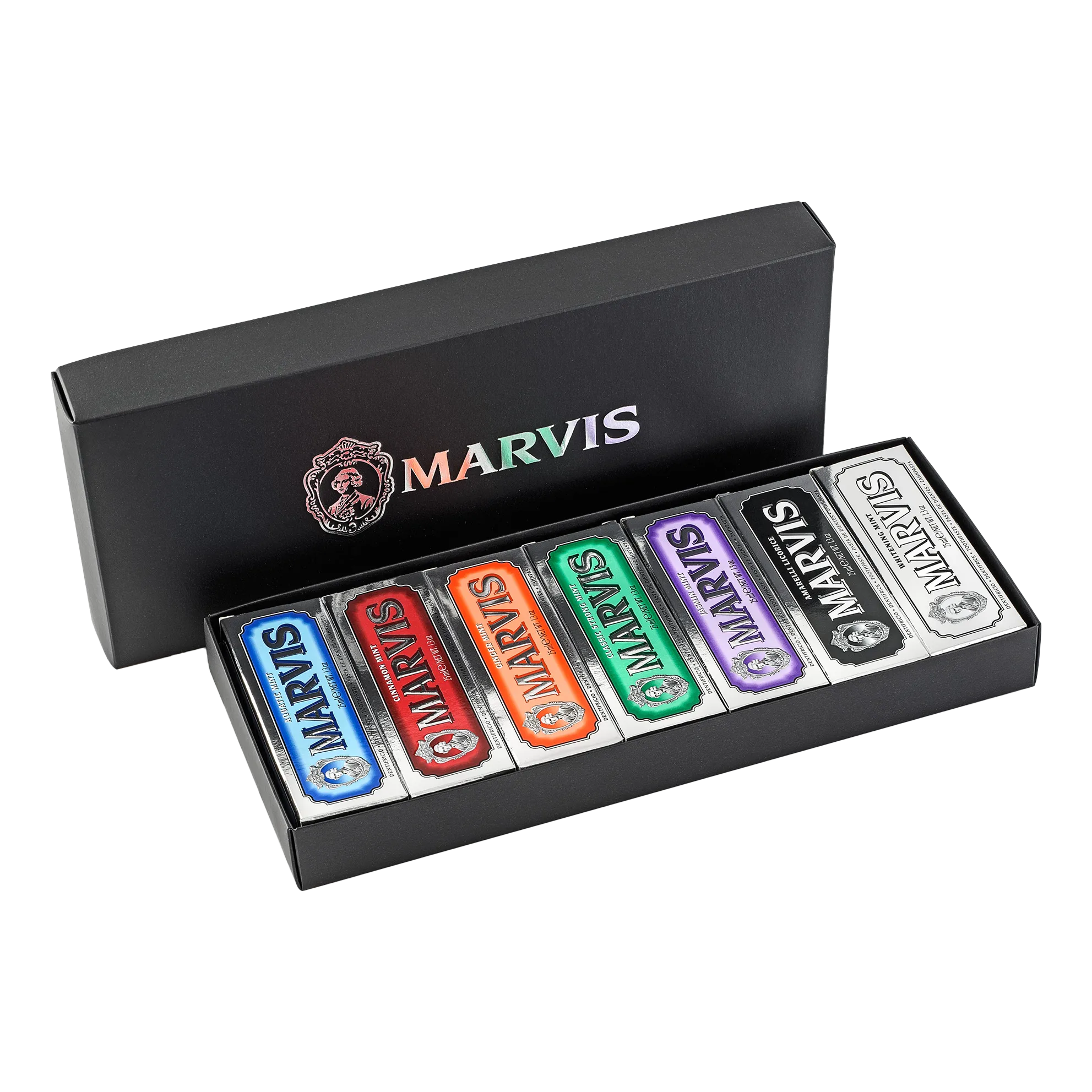 Marvis 7 Flavor gaveeske - 7 x 25 ml