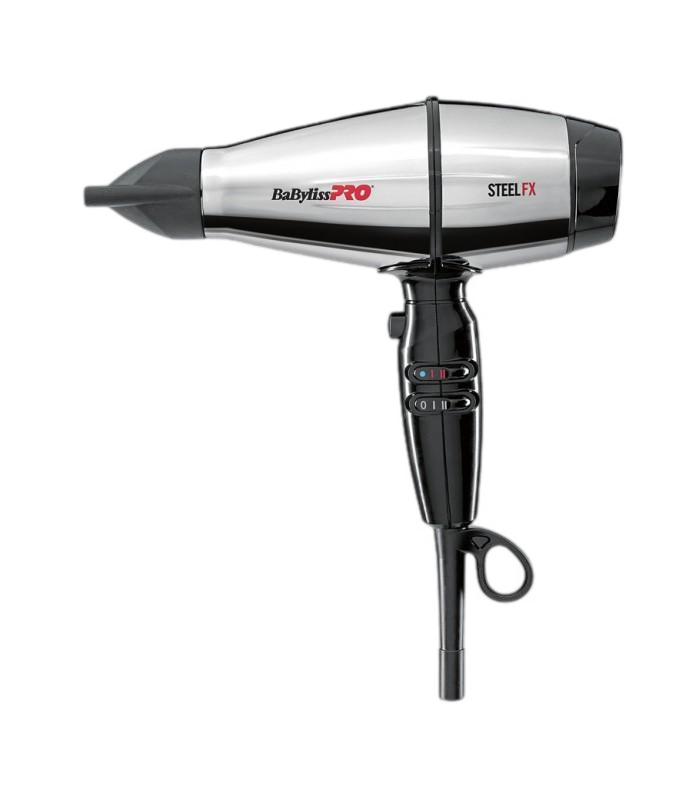 BaByliss PRO Hairdryer - STEEL FX