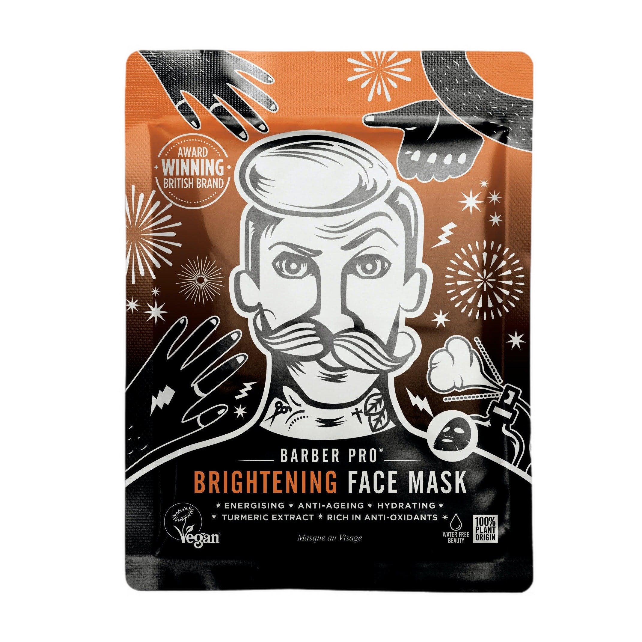 Bilde av Barber Pro Brightening Face Mask Ansiktsmaske