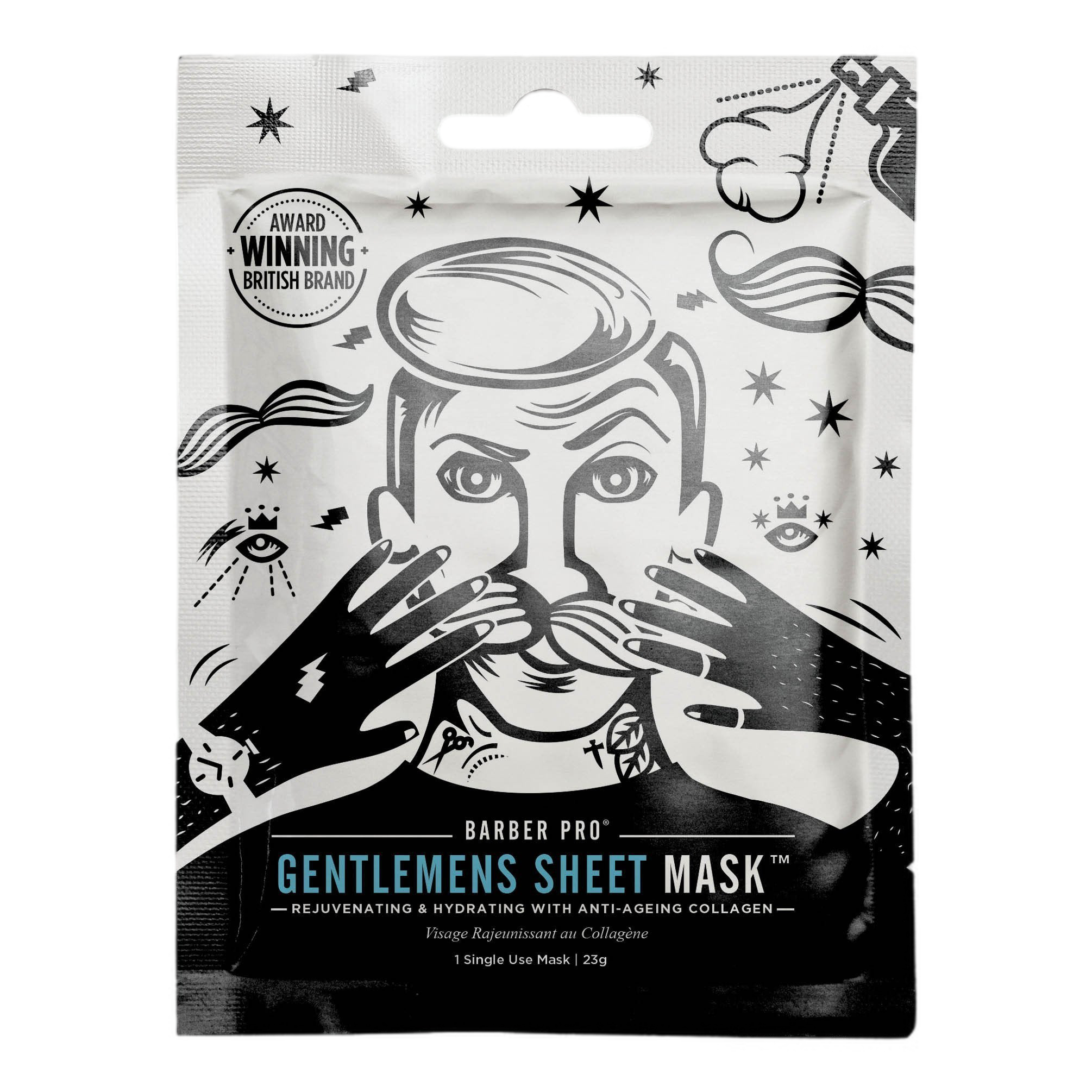 Bilde av Barber Pro Gentlemen's Sheet Mask