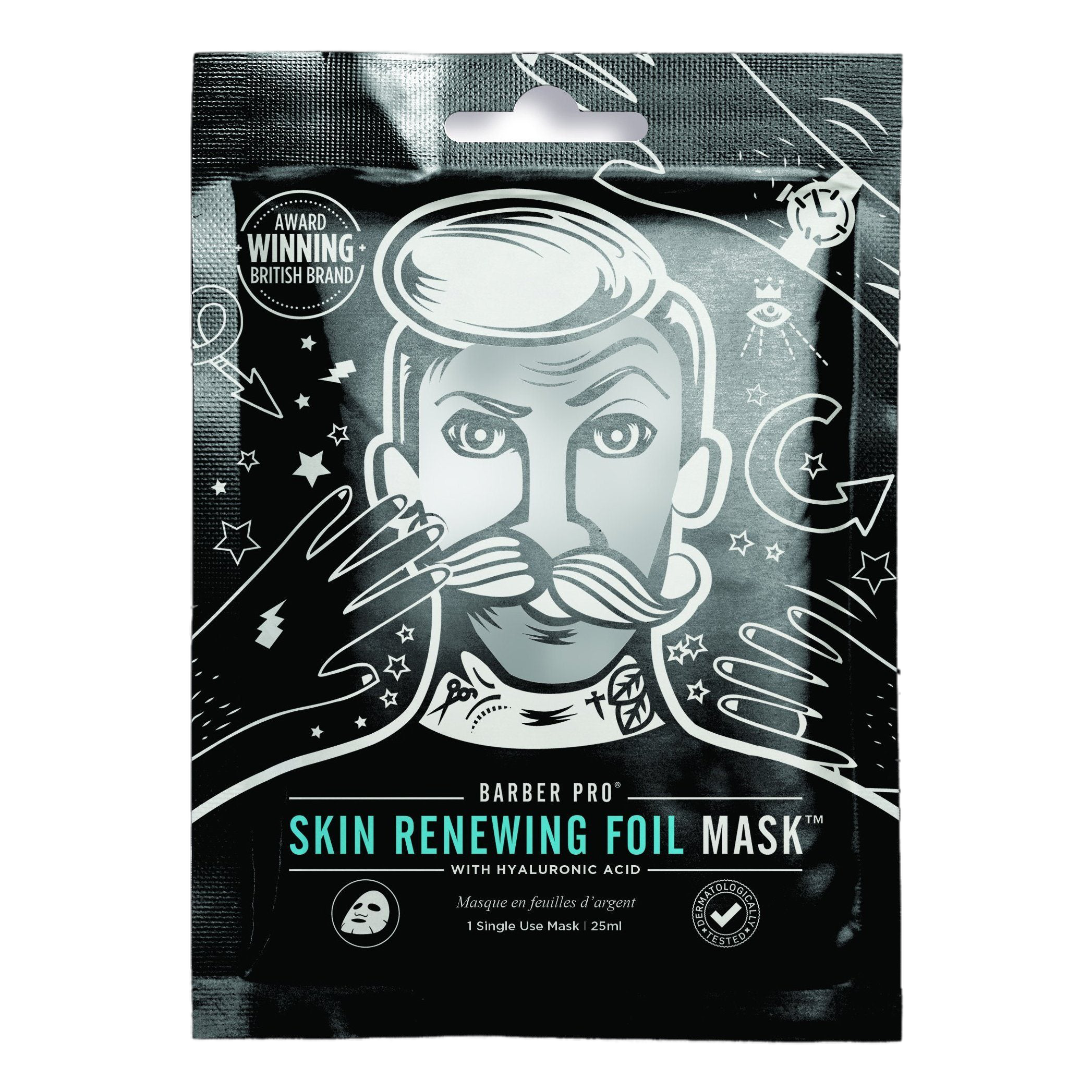 Bilde av Barber Pro Skin Renewing Foil Mask Ansiktsmaske