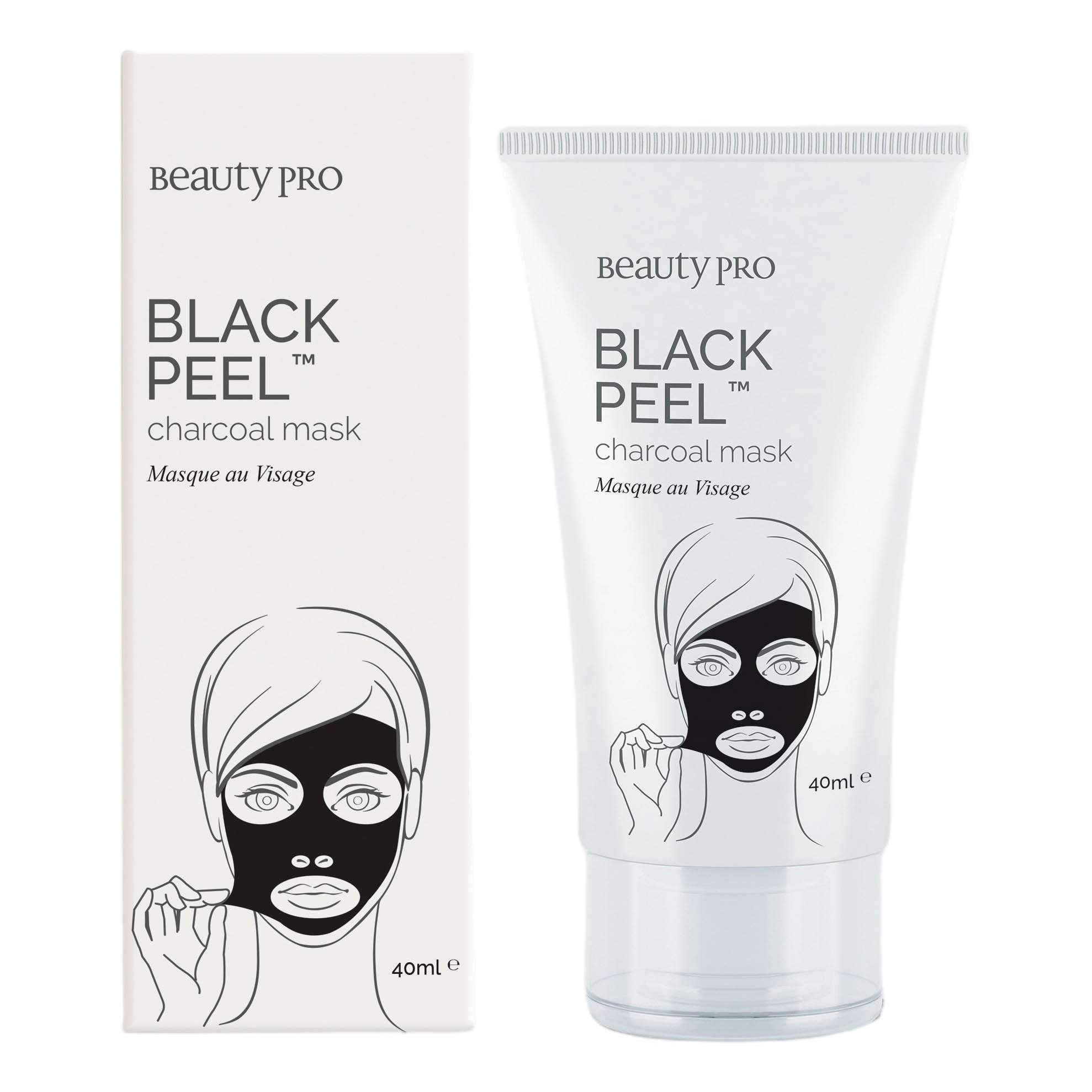 Bilde av Beauty Pro Activated Charcoal Mask I Tube