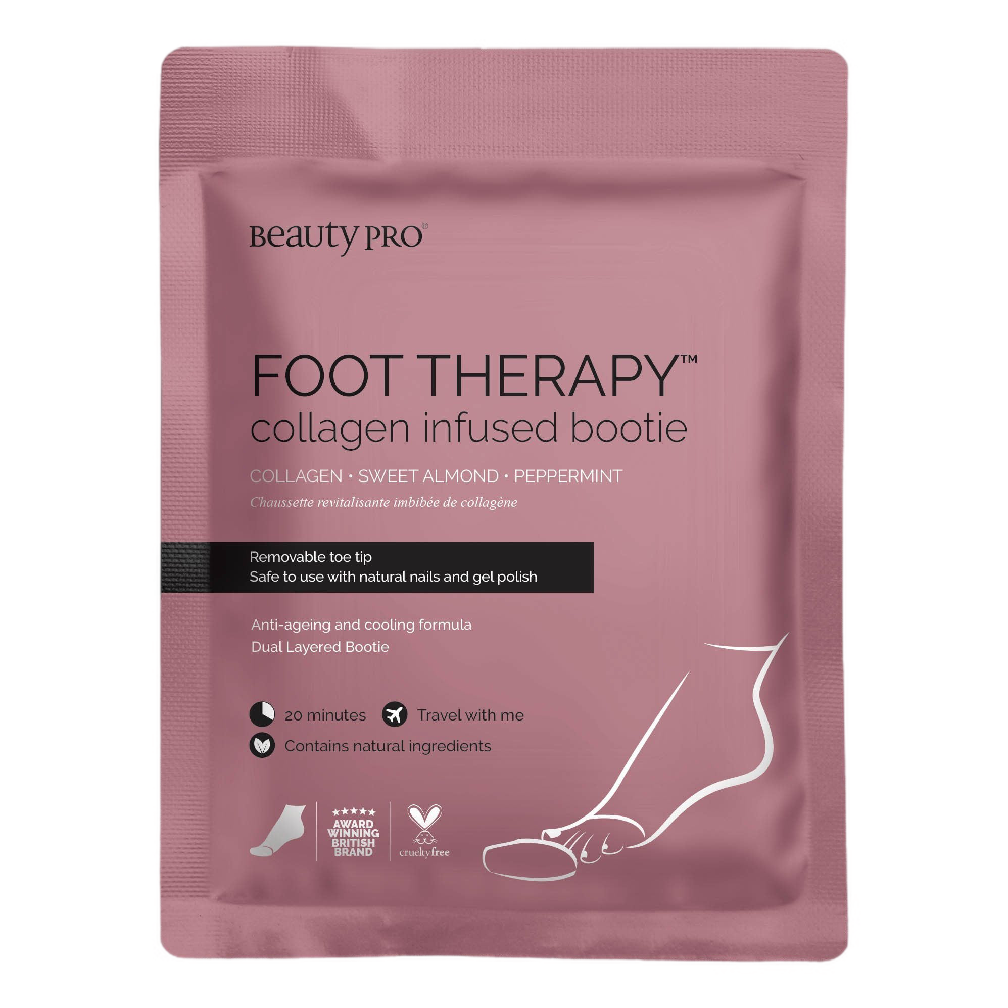 Bilde av Beauty Pro Foot Therapy Fotmaske