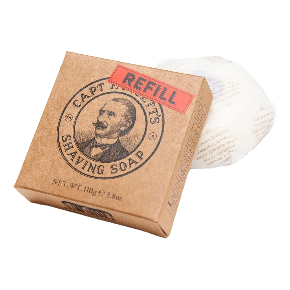 Captain Fawcett's barbersåpe refill - Original