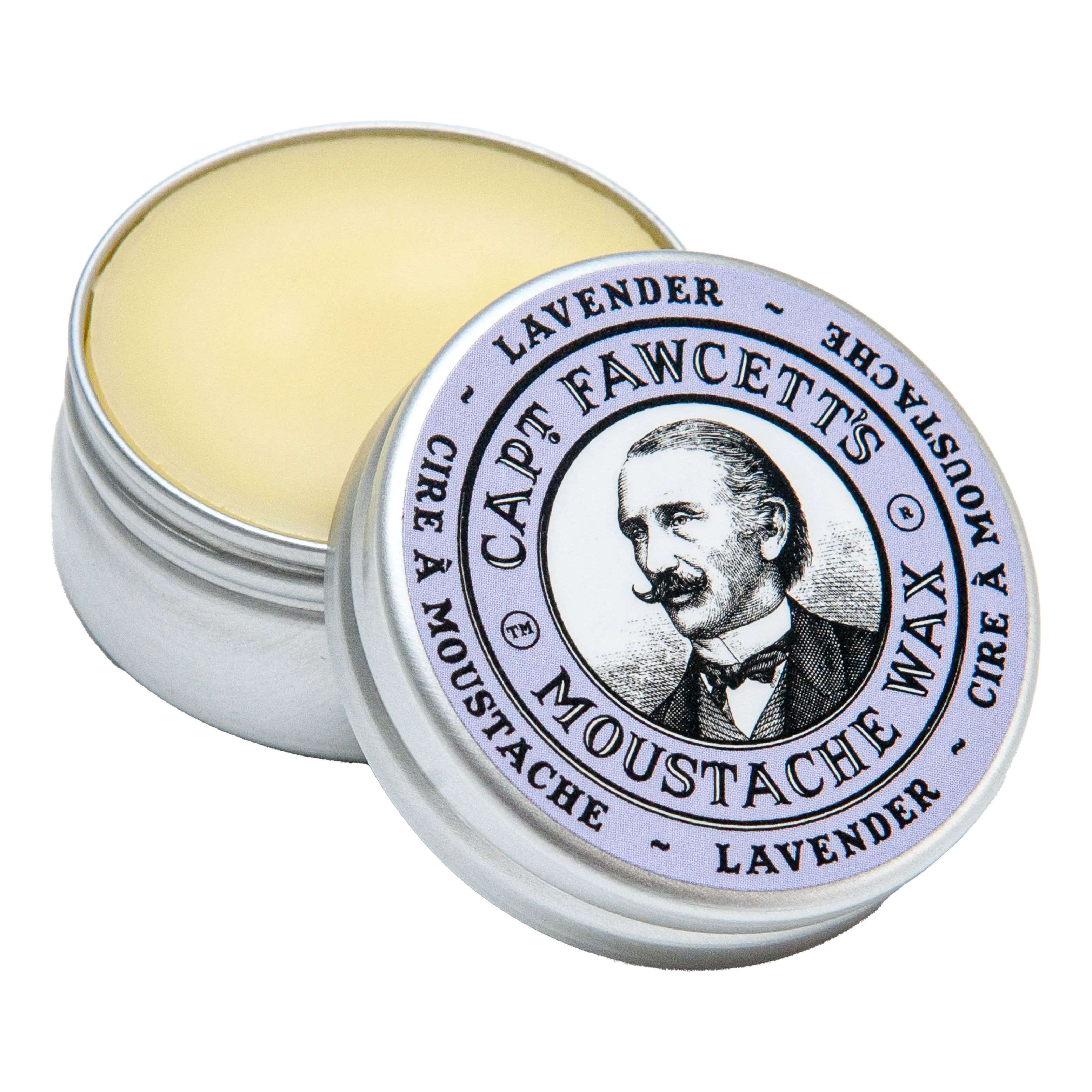 Captain Fawcett's bartevoks / mustasjevoks - Lavendel