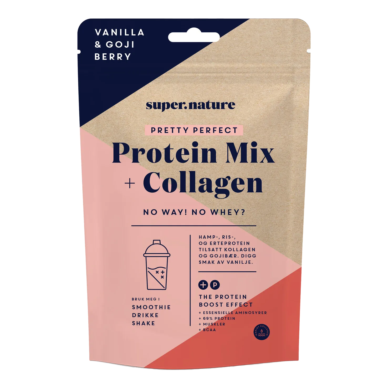 Bilde av Supernature Pretty Perfect Protein Mix + Collagen