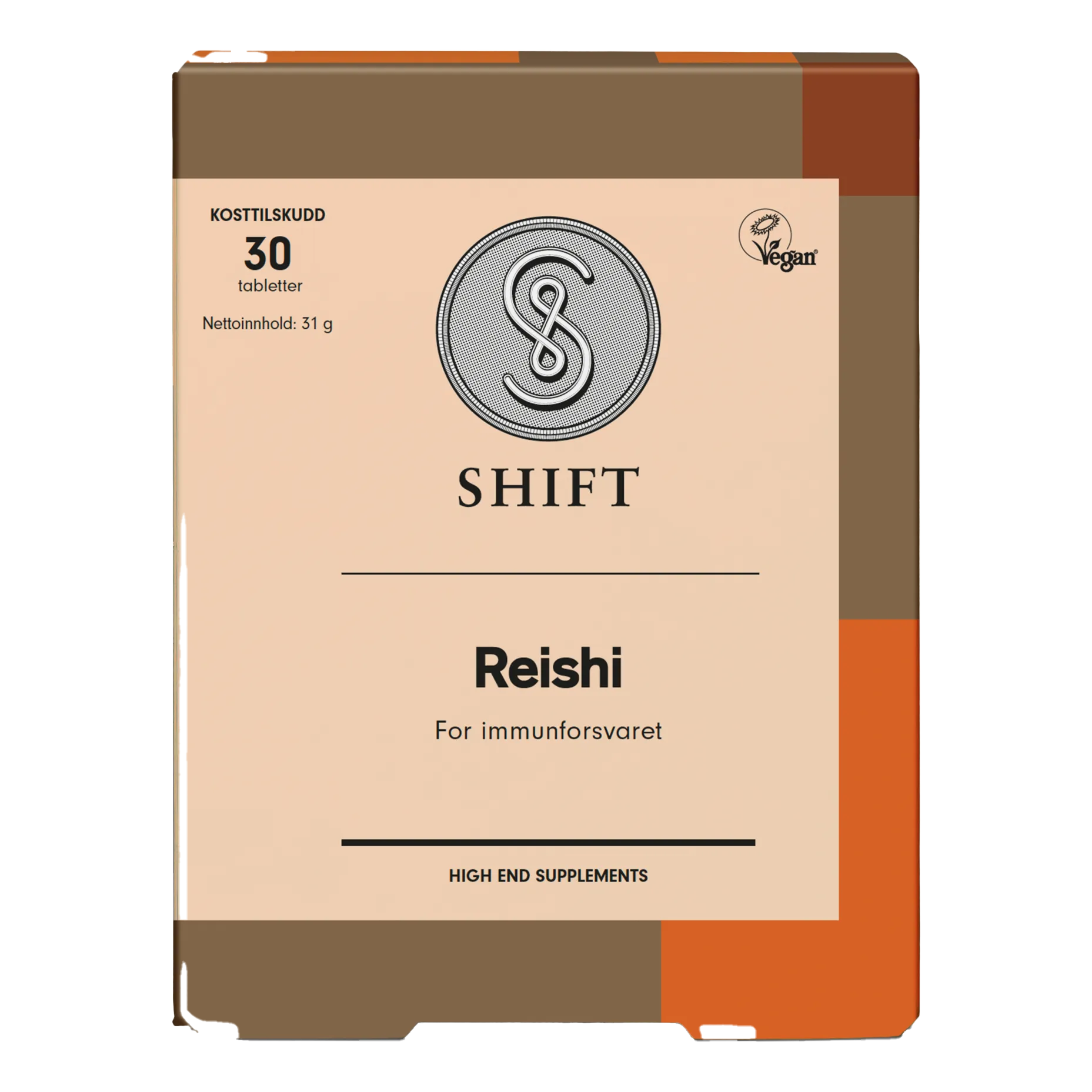 Shift Reishi 30 Tabletter