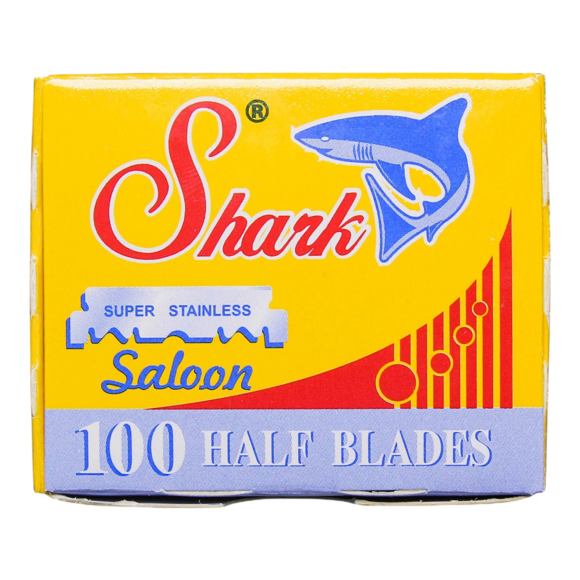 Shark Super Stainless barberblader til shavette - 100-pakning