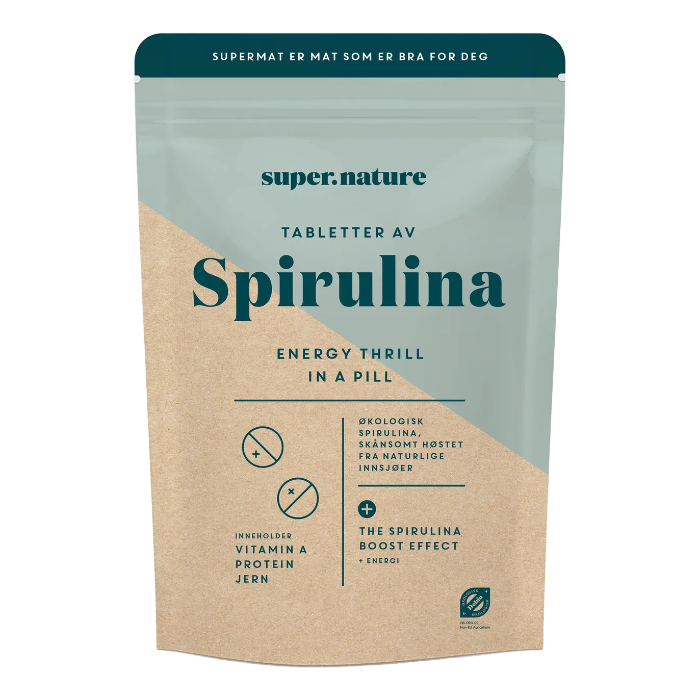 Bilde av Supernature Spirulina-tabletter