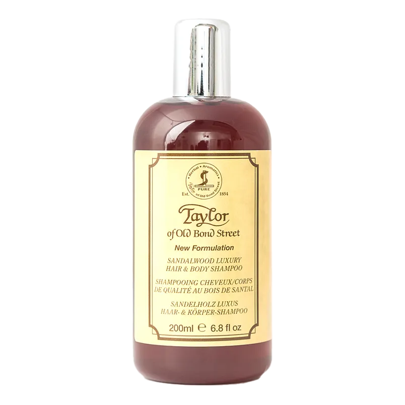 Bilde av Taylor Of Old Bond Street Luxury Hair & Body Shampoo - Sandeltre