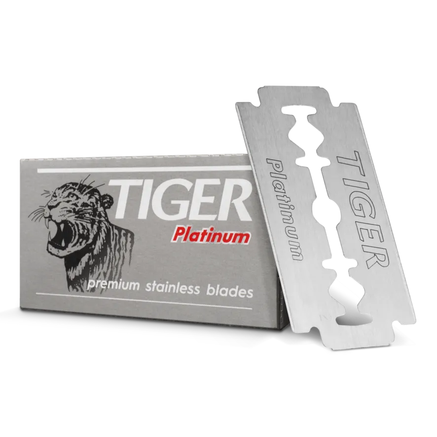 Tiger Platinum barberblader 5-pakning