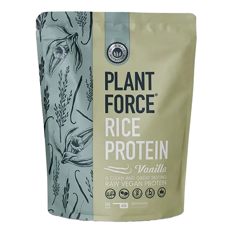 Bilde av Plantforce Risprotein Pulver 800g - Vanilje