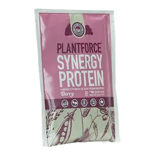 Plantforce Synergy Proteinpulver 20 g prøvepose