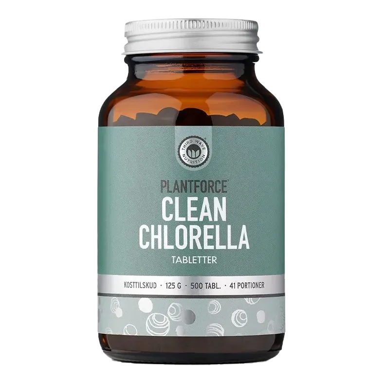 Plantforce Chlorella 250 mg - 500 tabletter