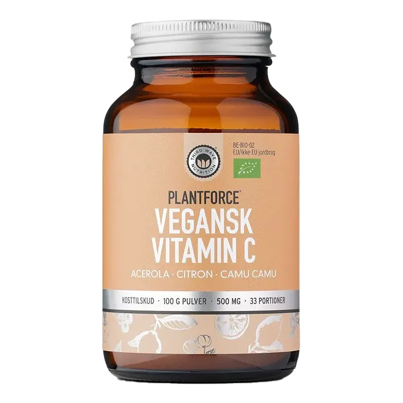Bilde av Plantforce Vegansk Vitamin C Økologisk Pulver