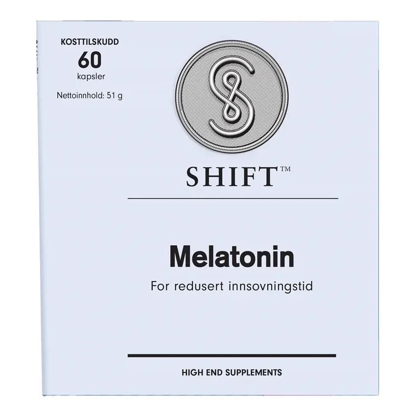 Bilde av Shift Melatonin 60 Kapsler