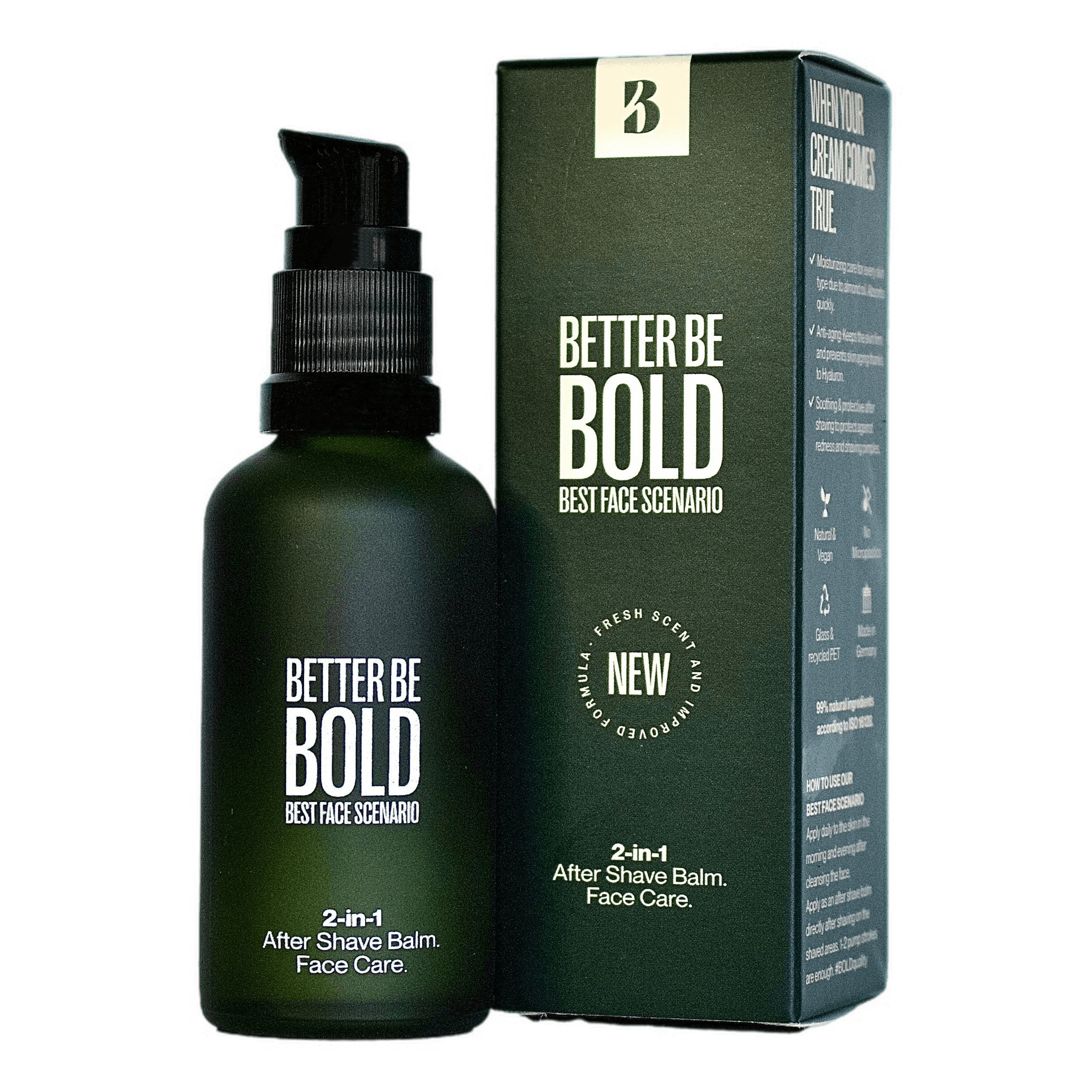 Bilde av Better Be Bold 2-i-1 Aftershave Balm Og Ansiktskrem