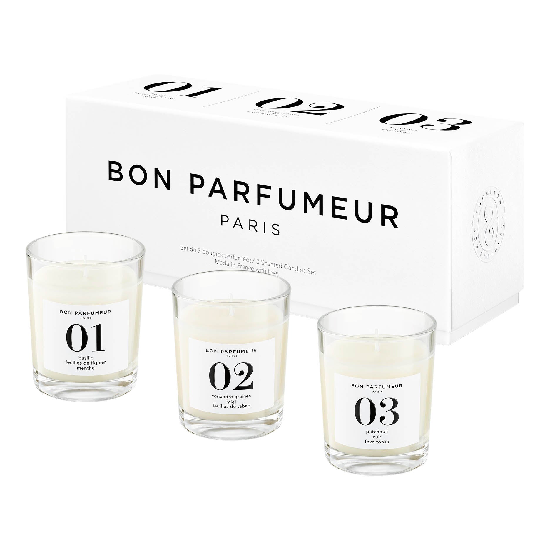 Bon Parfumeur duftlyssett