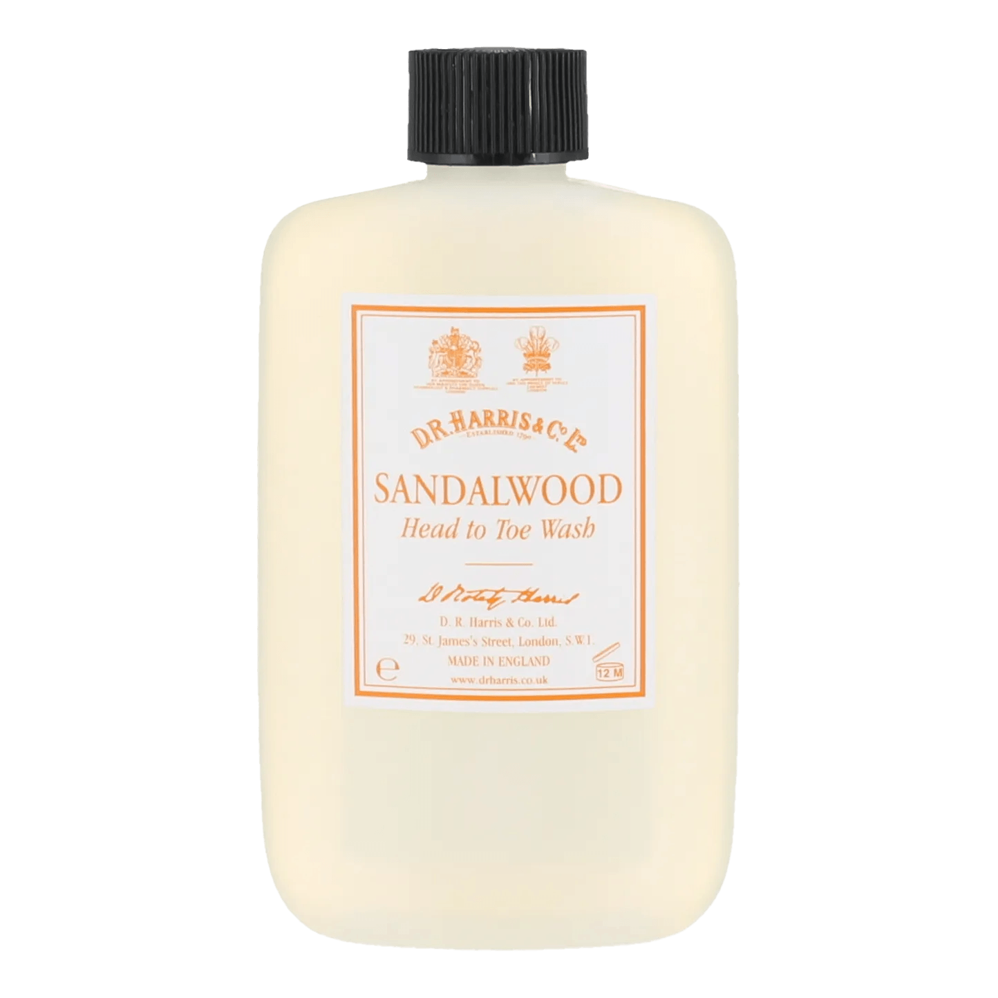 Bilde av D. R. Harris Sandalwood Head To Toe Wash - Sjampo Og Dusjsåpe