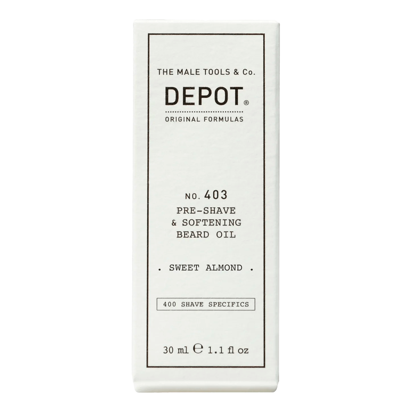 Bilde av Depot No. 403 Pre-shave & Softening Beard Oil