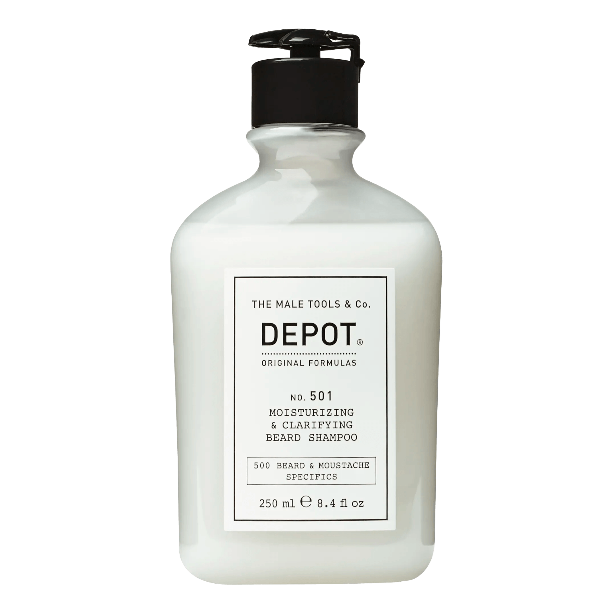 Bilde av Depot No. 501 Moisturizing & Clarifying Beard Shampoo