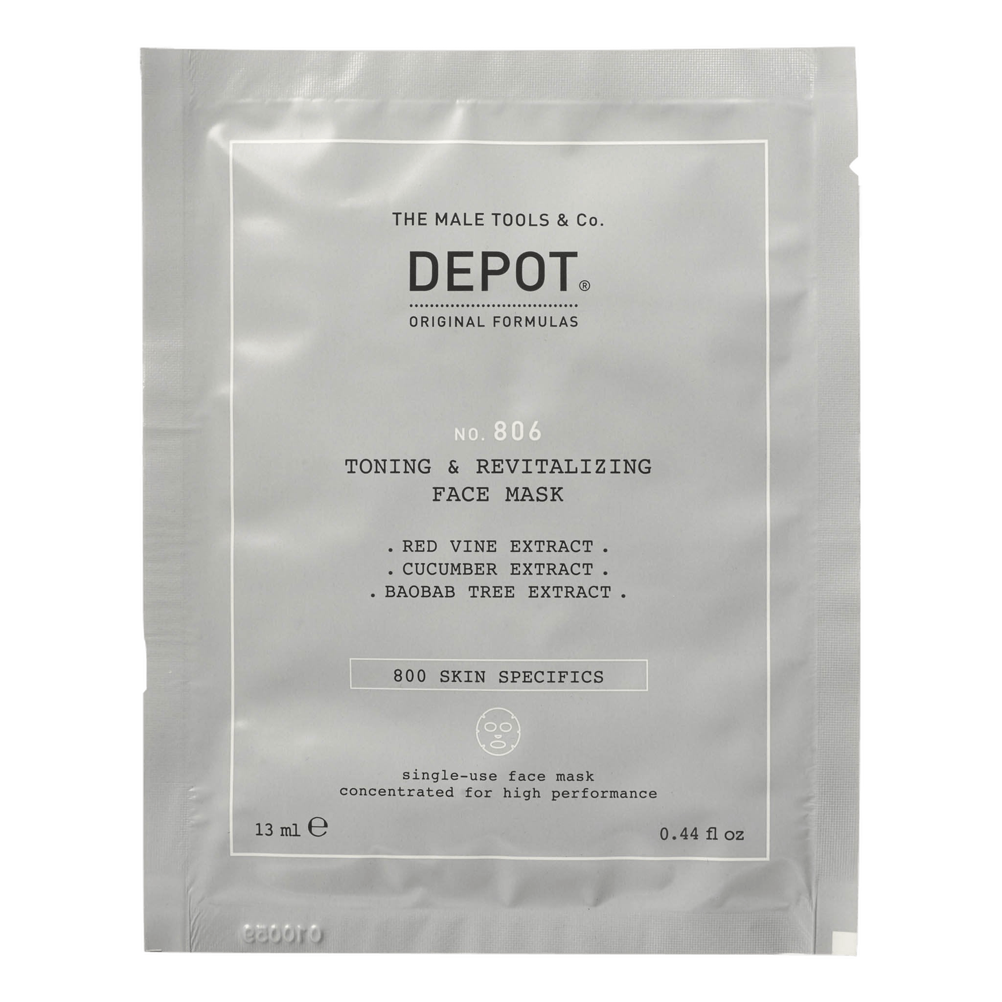 Bilde av Depot No. 806 Toning & Revitalizing Face Mask Ansiktsmaske