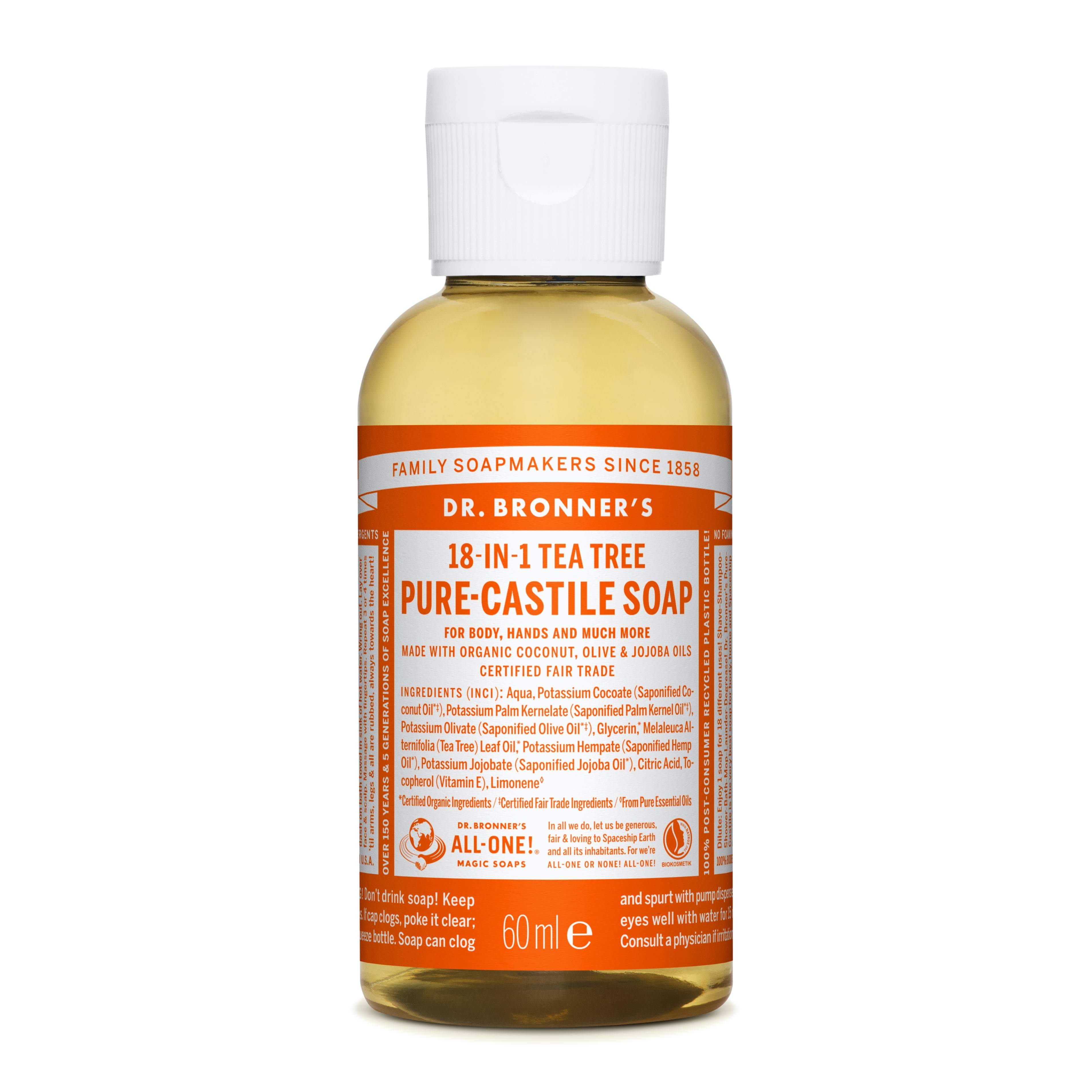 Dr. Bronner's 18-i-1 flytende såpe