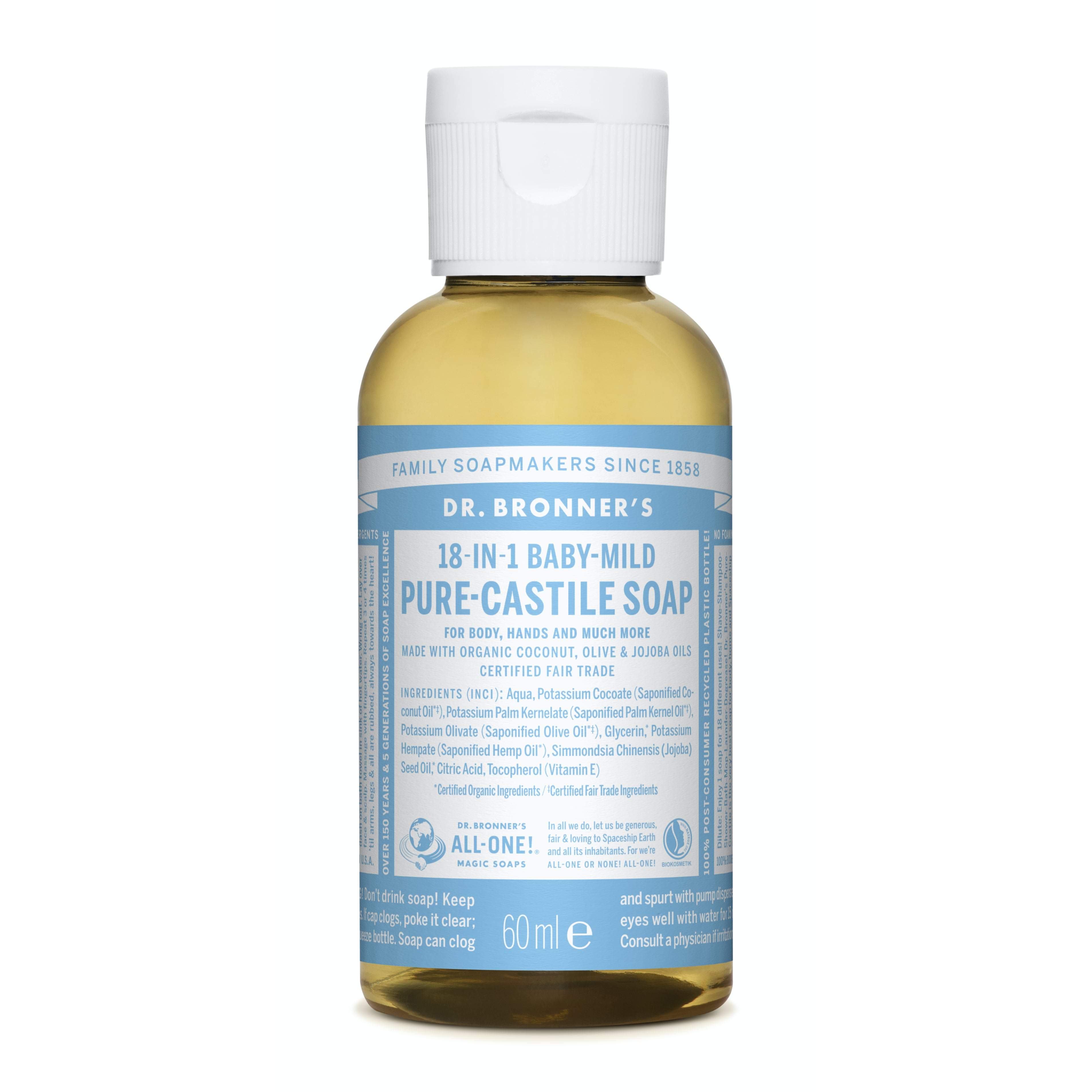 Dr. Bronner's 18-i-1 flytende såpe