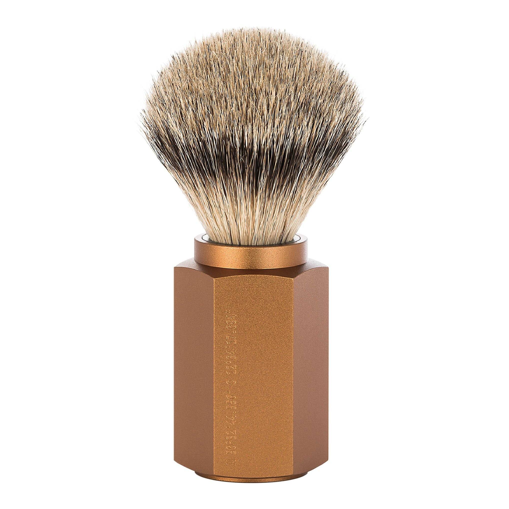 Mühle Hexagon Silvertip Badger barberkost