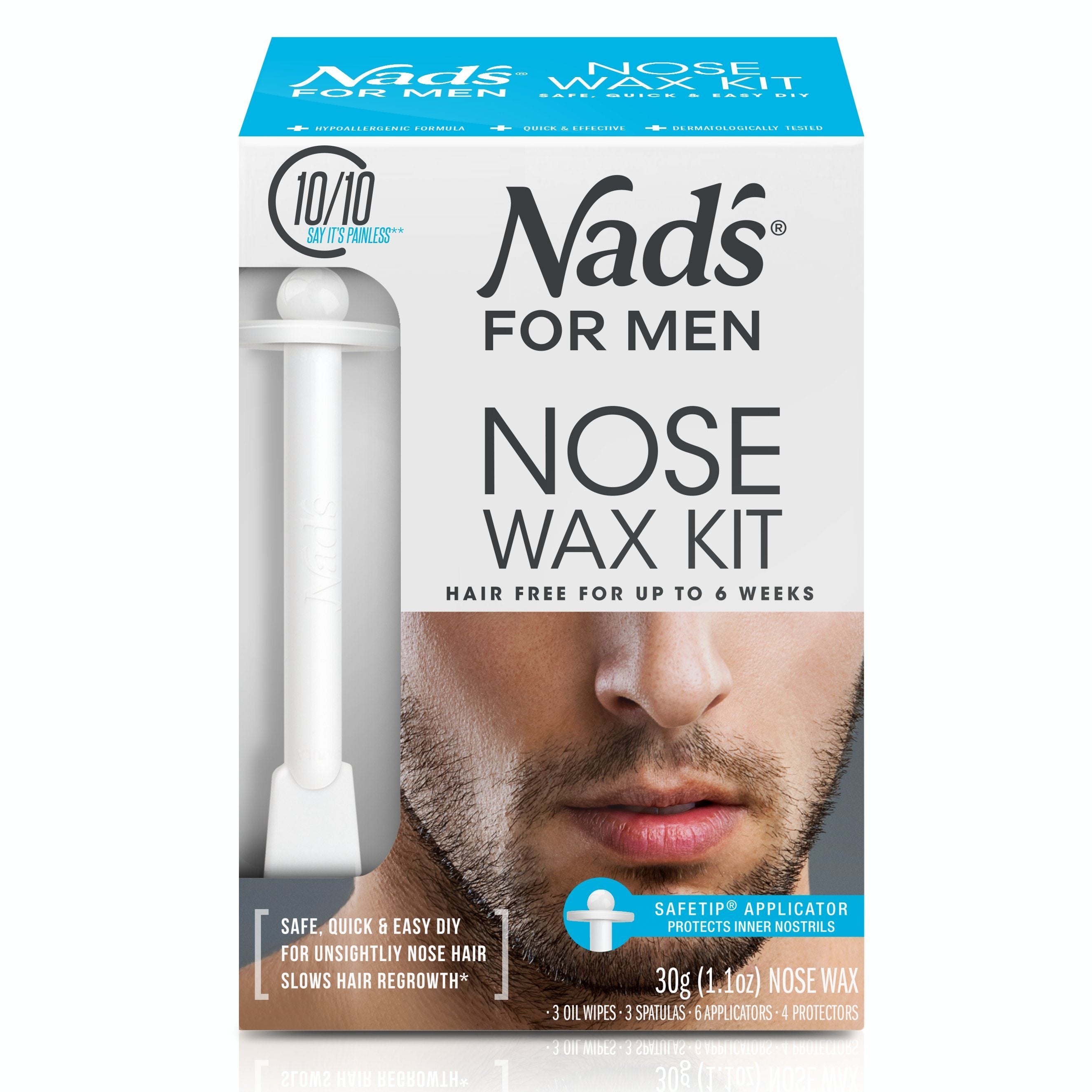 Bilde av Nad's Nose Wax Kit Voks Til Fjerning Av Nesehår