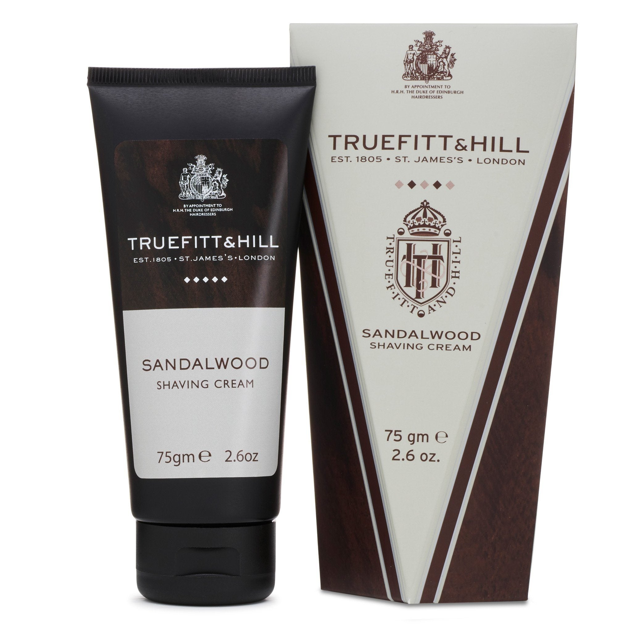 Truefitt & Hill barberkrem i tube - Sandalwood