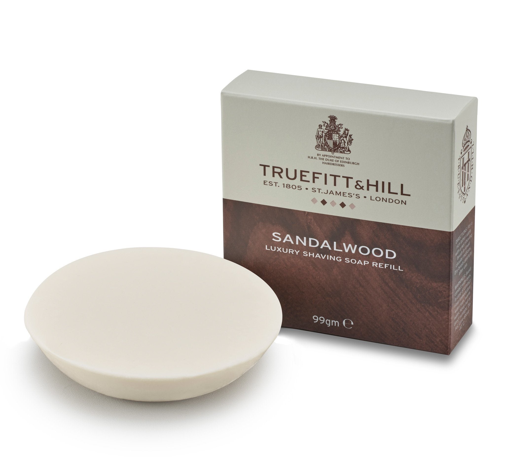 Truefitt & Hill Luxury barbersåpe refill - Sandeltre