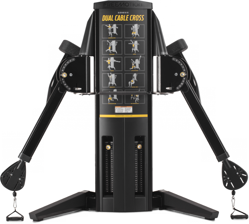 freemotion dual cable cross weight increments