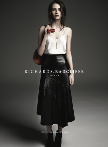 Shortlist Magazine advertorial featuring the Angel Leather Skirt - November 2014